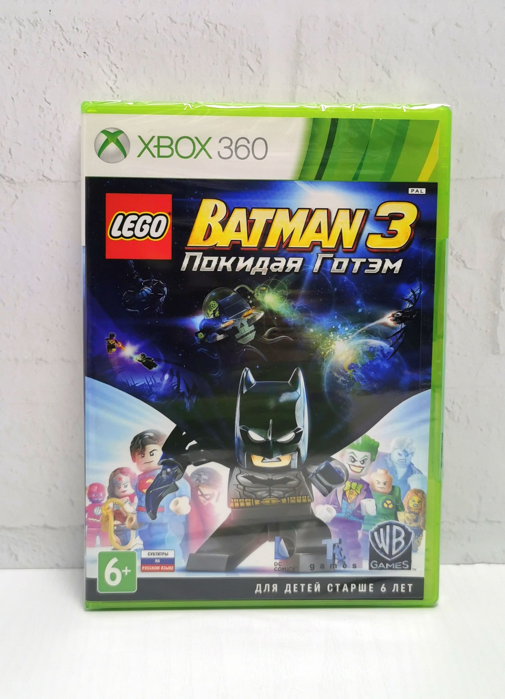 

Игра Lego Batman 3 Покидая Готэм Русские субтитры Xbox 360, Lego Batman 3 Покидая Готэм Русские субтитры