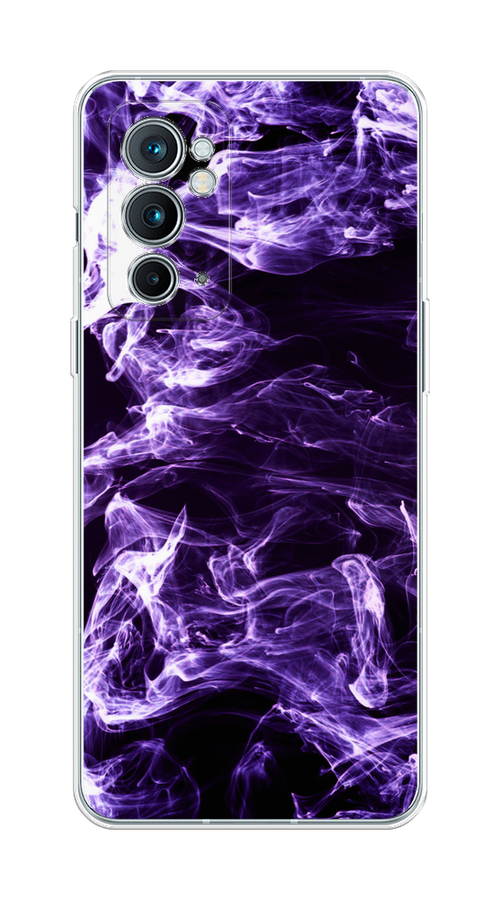 

Чехол на OnePlus 9RT "Фиолетовый дым", Фиолетовый;белый;черный, 152050-3