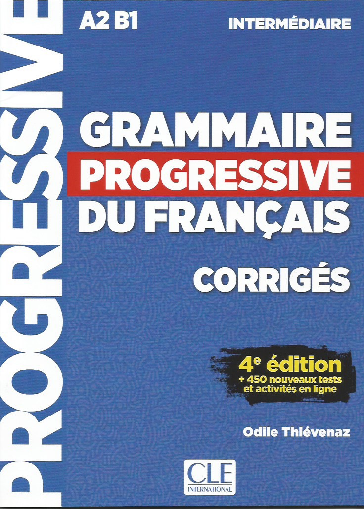 фото Книга grammaire progressive du francais. niveau intermediaire. corriges cle international