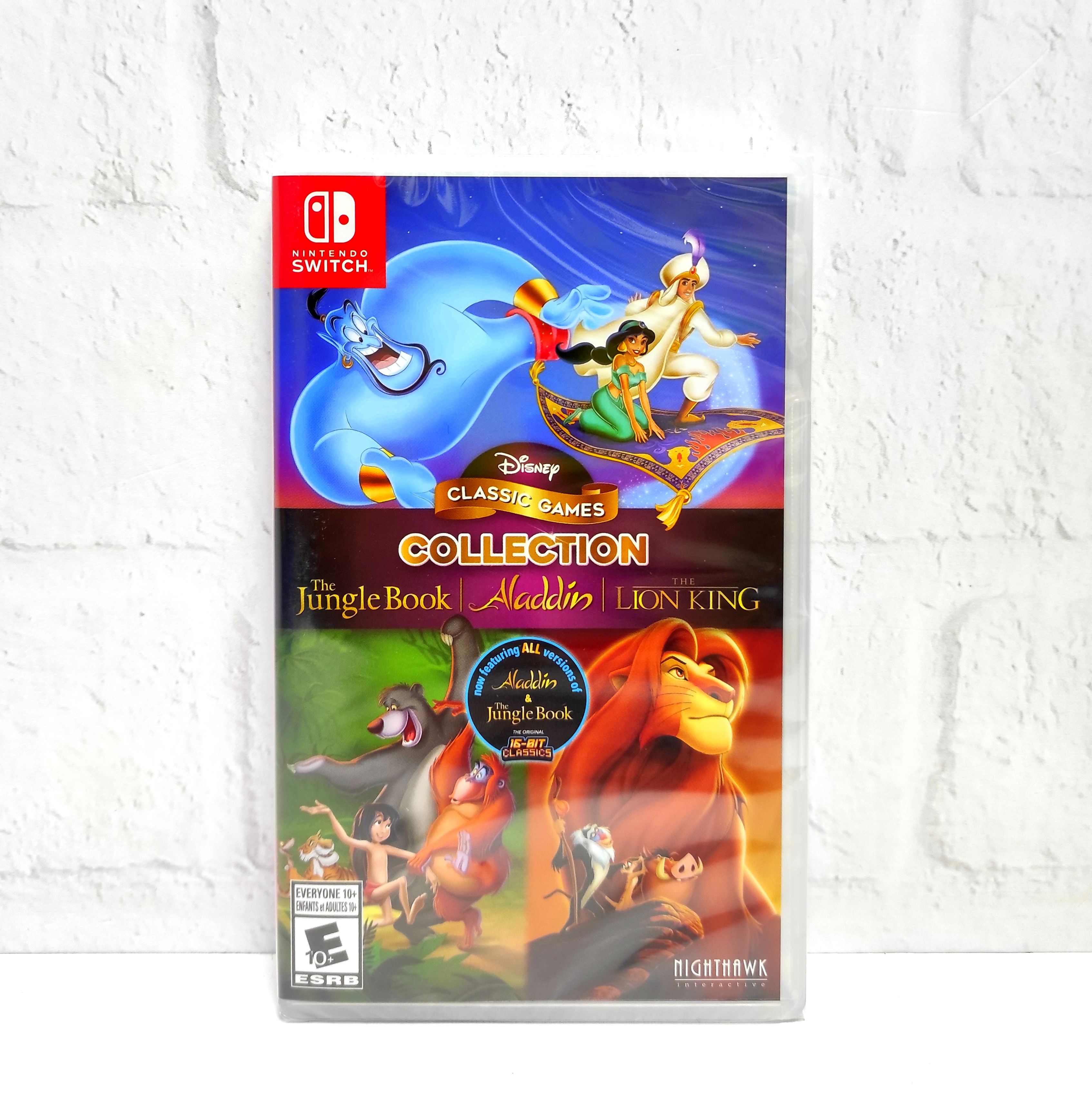 

Игра Disney Classic Games The Jungle Book Aladdin and The Lion King Nintendo Switch, Disney Classic Games The Jungle Book Aladdin and The Lion King (Книга джунглей, Аладдин и Король Лев