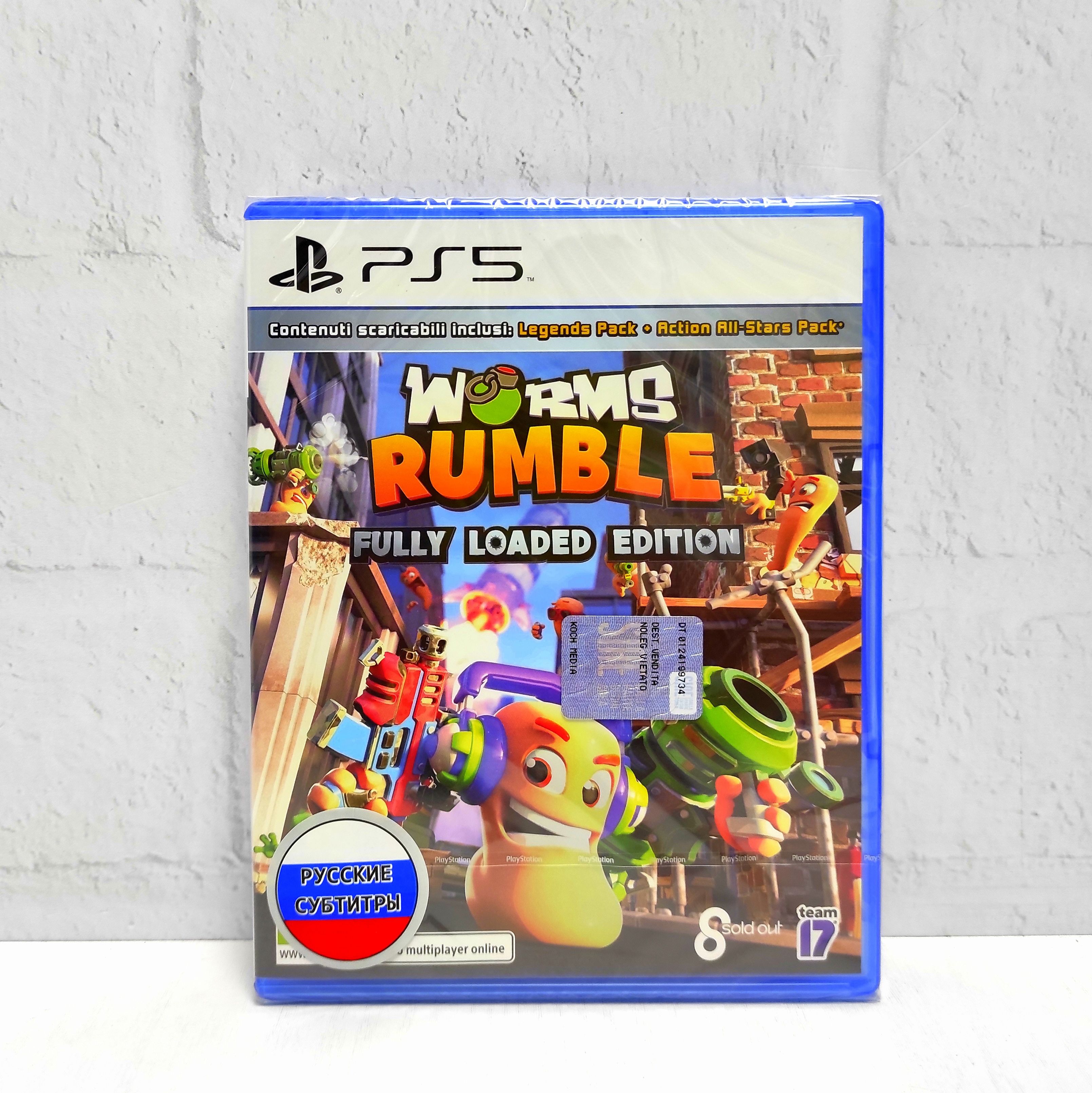 

Игра Worms Rumble Fully Loaded Edition Русские субтитры PS5, Worms Rumble Fully Loaded Edition Русские субтитры