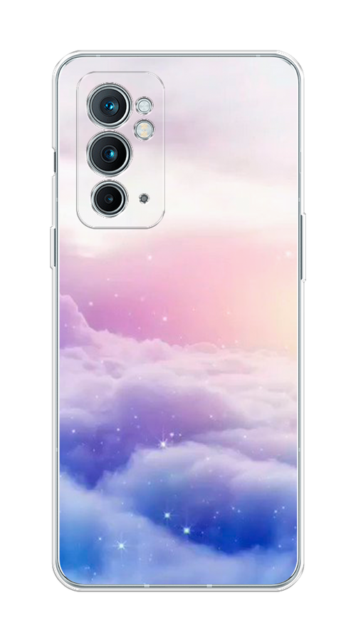 

Чехол на OnePlus 9RT "Небеса", Голубой;белый;розовый, 152050-2