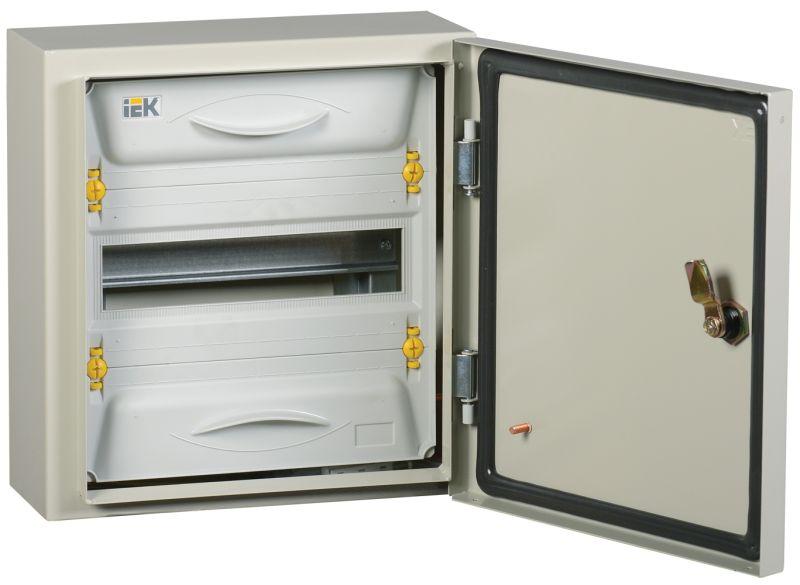 

Корпус металлический ЩРн-12з-1 У2 IP54 PRO IEK MKM16-N-12-54-ZU, Серый