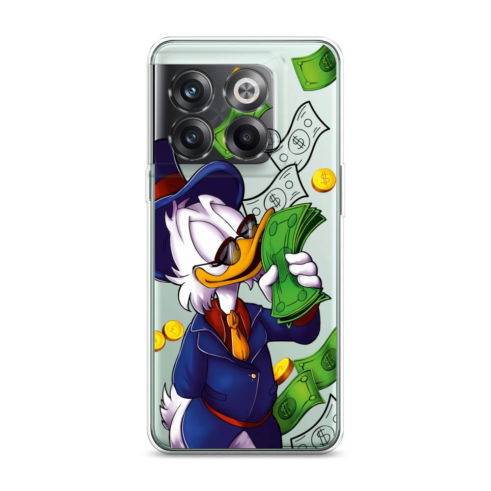 

Чехол на OnePlus Ace Pro "Scrooge McDuck with Money", Синий;зеленый;белый, 153350-6