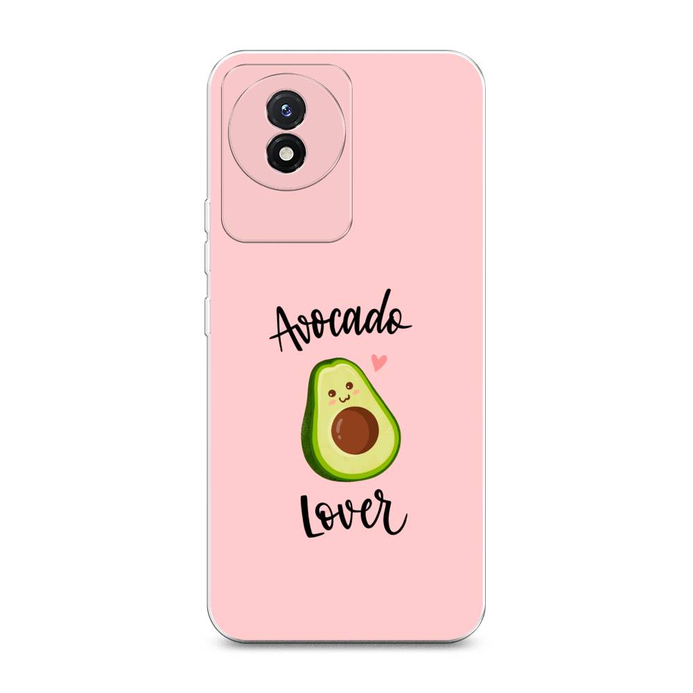 

Чехол на Vivo Y02 "Avocado lover", Розовый;зеленый, 268150-6