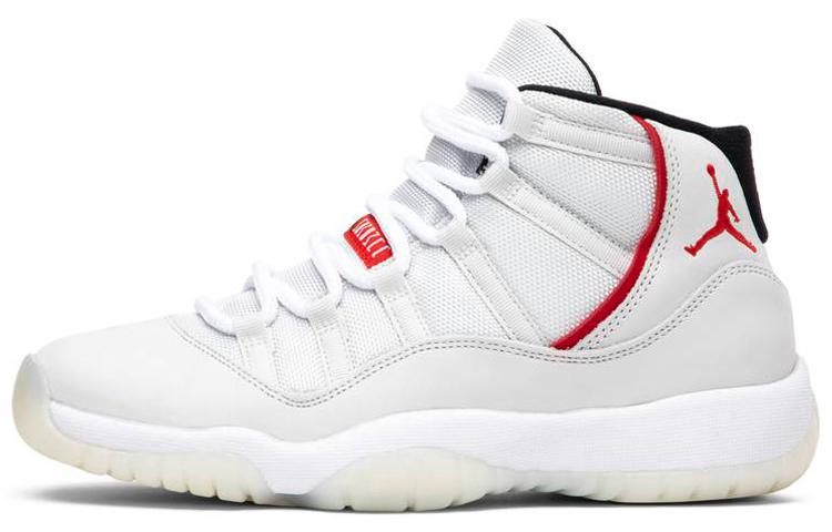 

Кроссовки унисекс Jordan Air Jordan 11 Platinum Tint GS белые 36.5 EU, Белый, Air Jordan 11 Platinum Tint GS