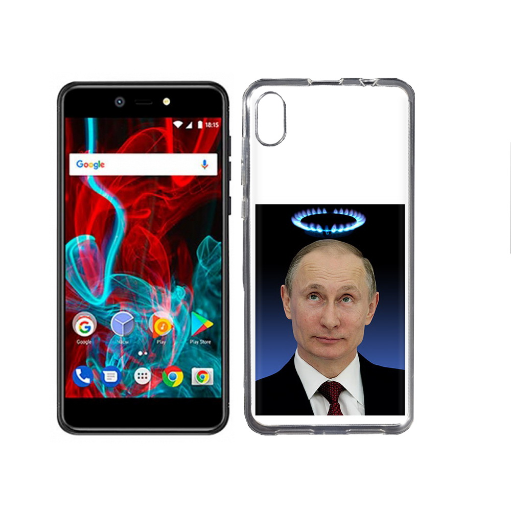 

Чехол MyPads Tocco для BQ-5211 Strike святой газ, Прозрачный, Tocco