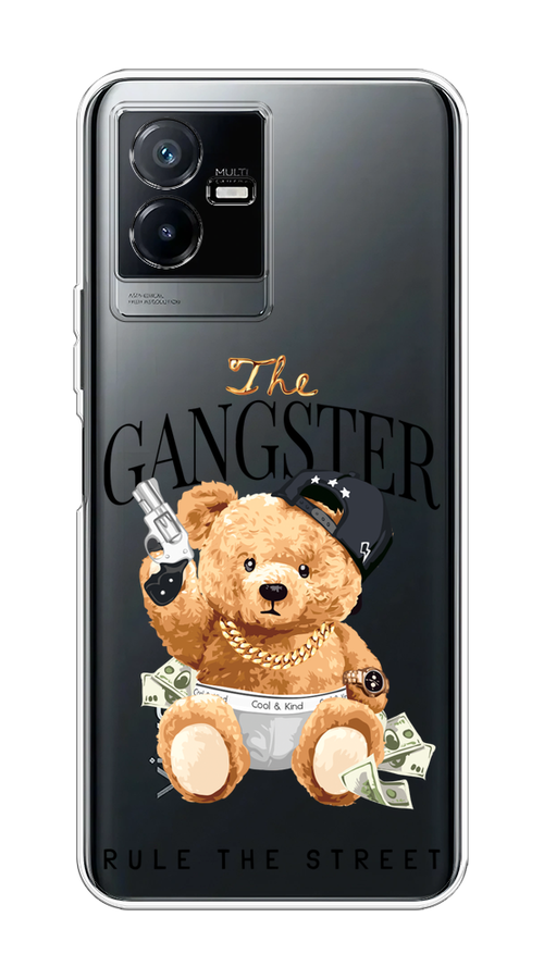 

Чехол на Vivo Y73t "The Gangster", Бежевый;серый;черный, 268050-6