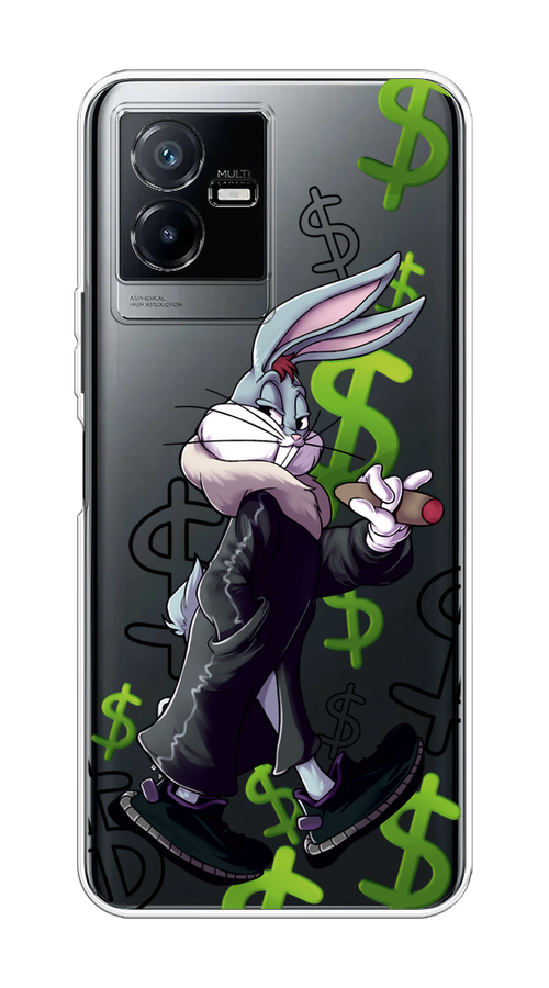

Чехол на Vivo Y73t "Rich Bugs Bunny", Зеленый;черный;голубой, 268050-6