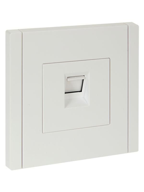 

Розетка компьютерная RJ45 кат.5E FORTE&PIANO FP232 бел. IEK FP-K10-1-K01, Белый