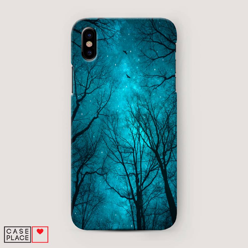 

Пластиковый чехол "Сказочный лес" на Apple iPhone XS Max (10S Max), 11920-3