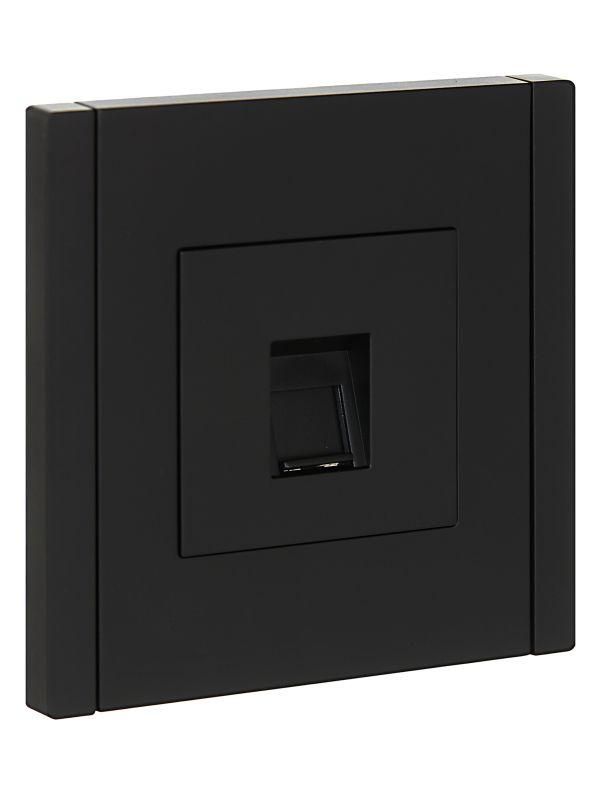 

Розетка компьютерная RJ45 кат.5E FORTE&PIANO FP132 черн. IEK FP-K10-1-K02, Черный