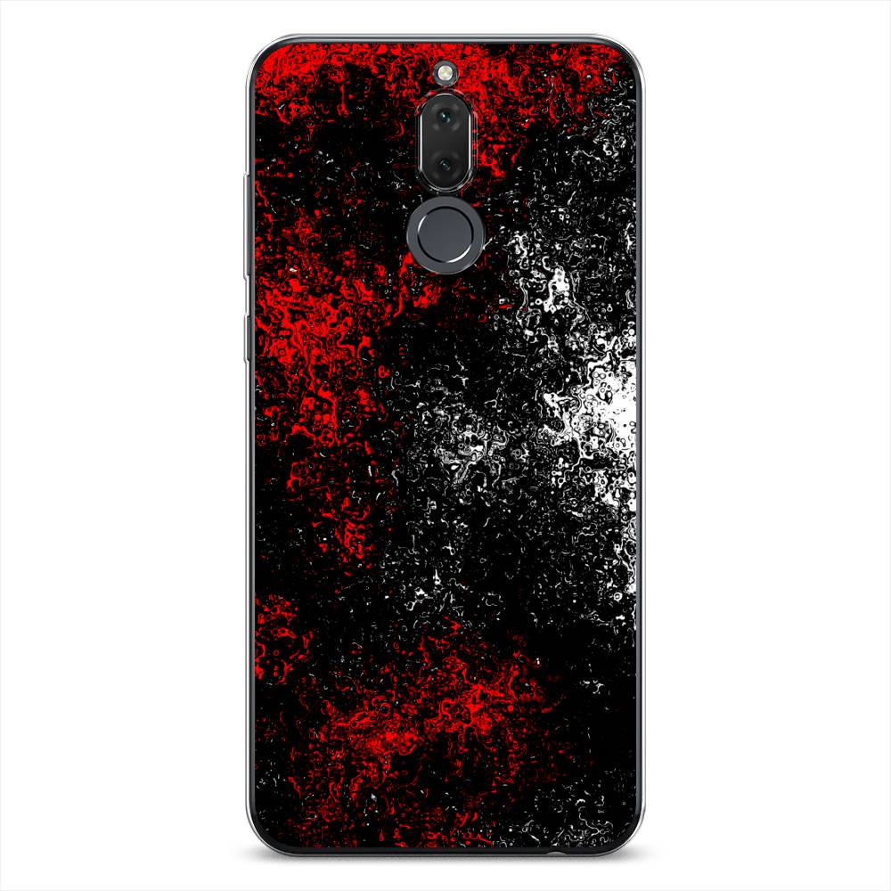 

Чехол на Huawei Nova 2i "Монотипия", Красный;черный;белый, 64150-3