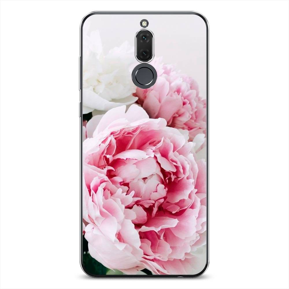 

Чехол на Huawei Nova 2i "Розовые и белые пионы", Розовый;белый, 64150-2