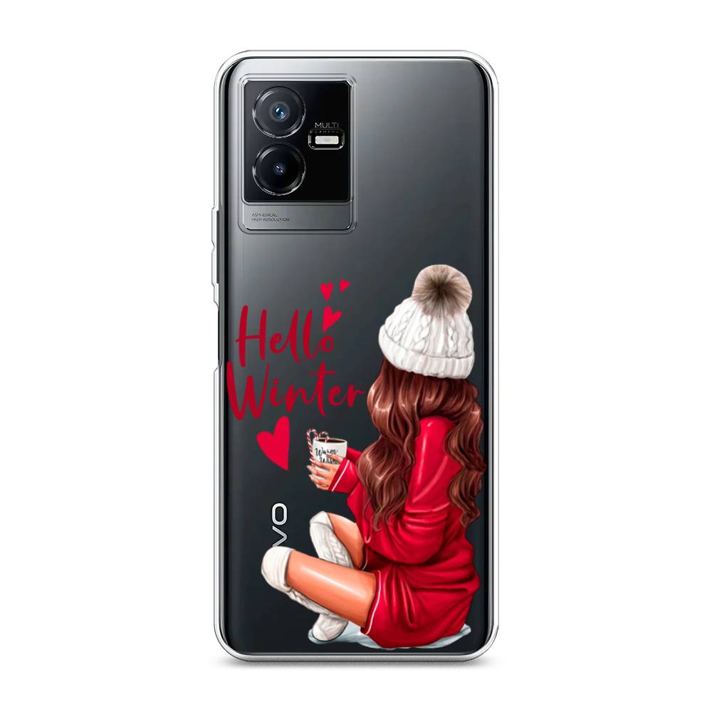 

Чехол для Vivo Y73t "Hello winter", Красный;белый;коричневый, 268050-5