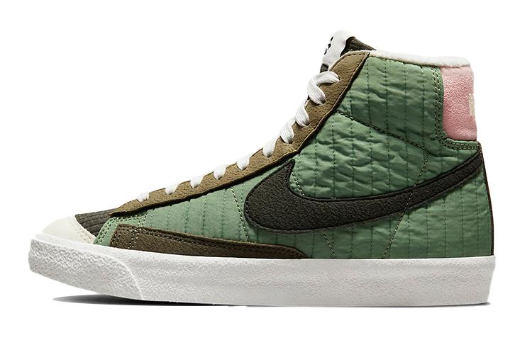 

Кеды унисекс Nike Blazer '77 GS зеленые 38.5 EU, Зеленый, Blazer '77 GS