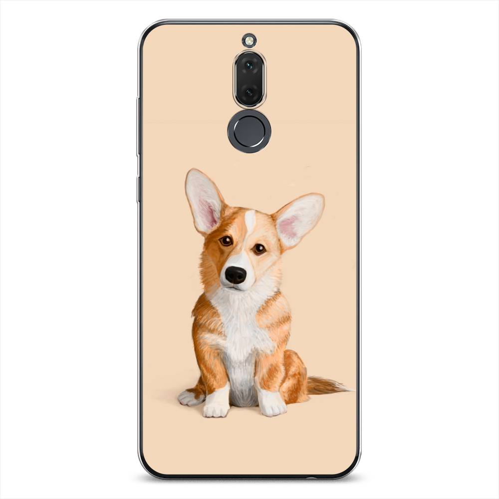 

Чехол на Huawei Nova 2i "Грустный Корги", Коричневый;бежевый, 64150-1
