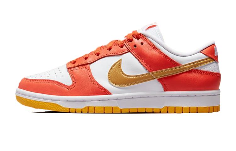 

Кеды унисекс Nike Dunk Low Golden Orange белые 36 EU, Белый, Dunk Low Golden Orange