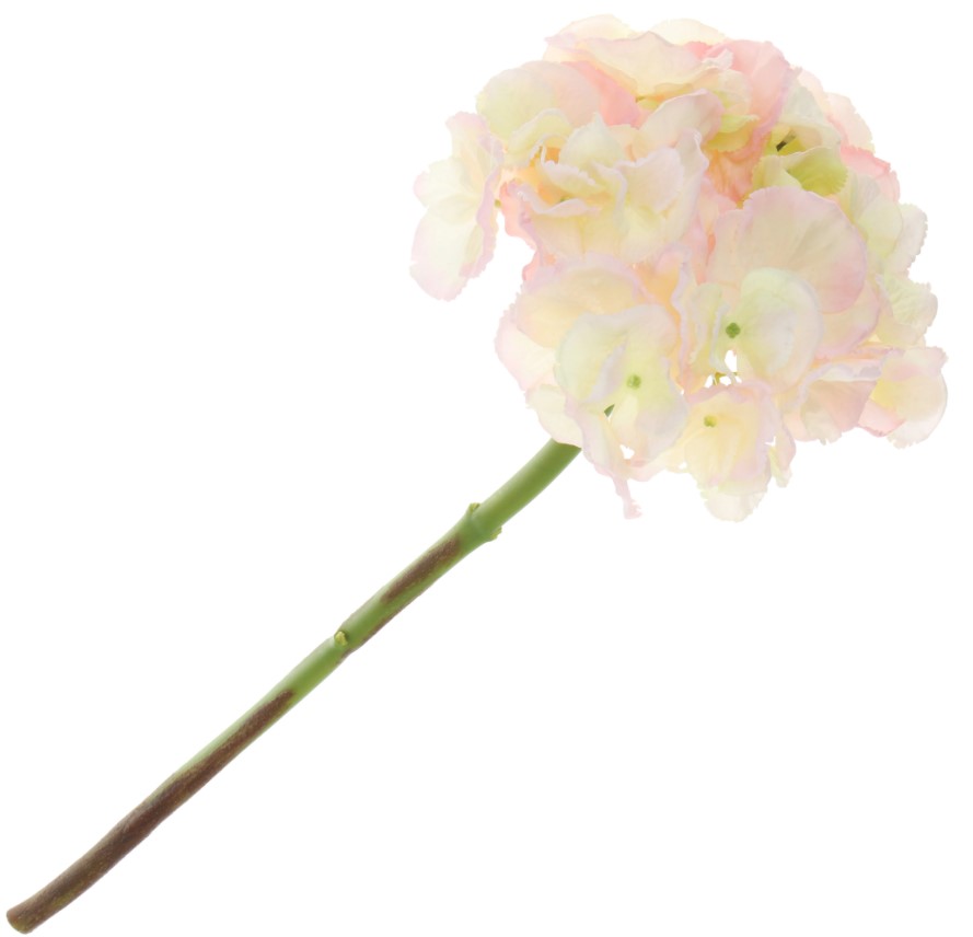 

Искусственный цветок Most flowers гортензия розово-зеленая