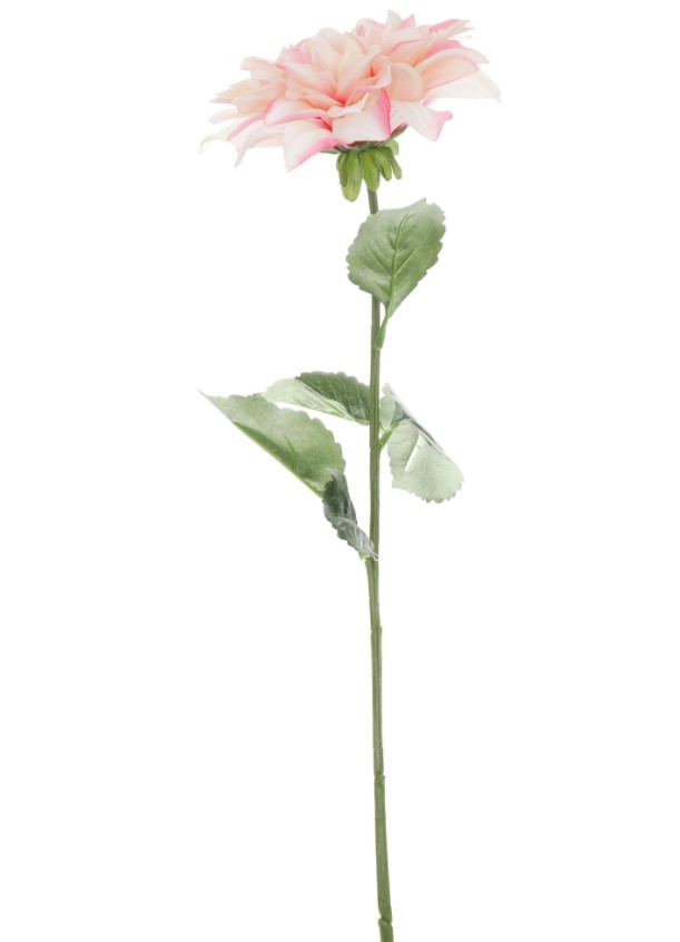 Искусственный цветок Most flowers Георгина кремово-розовая