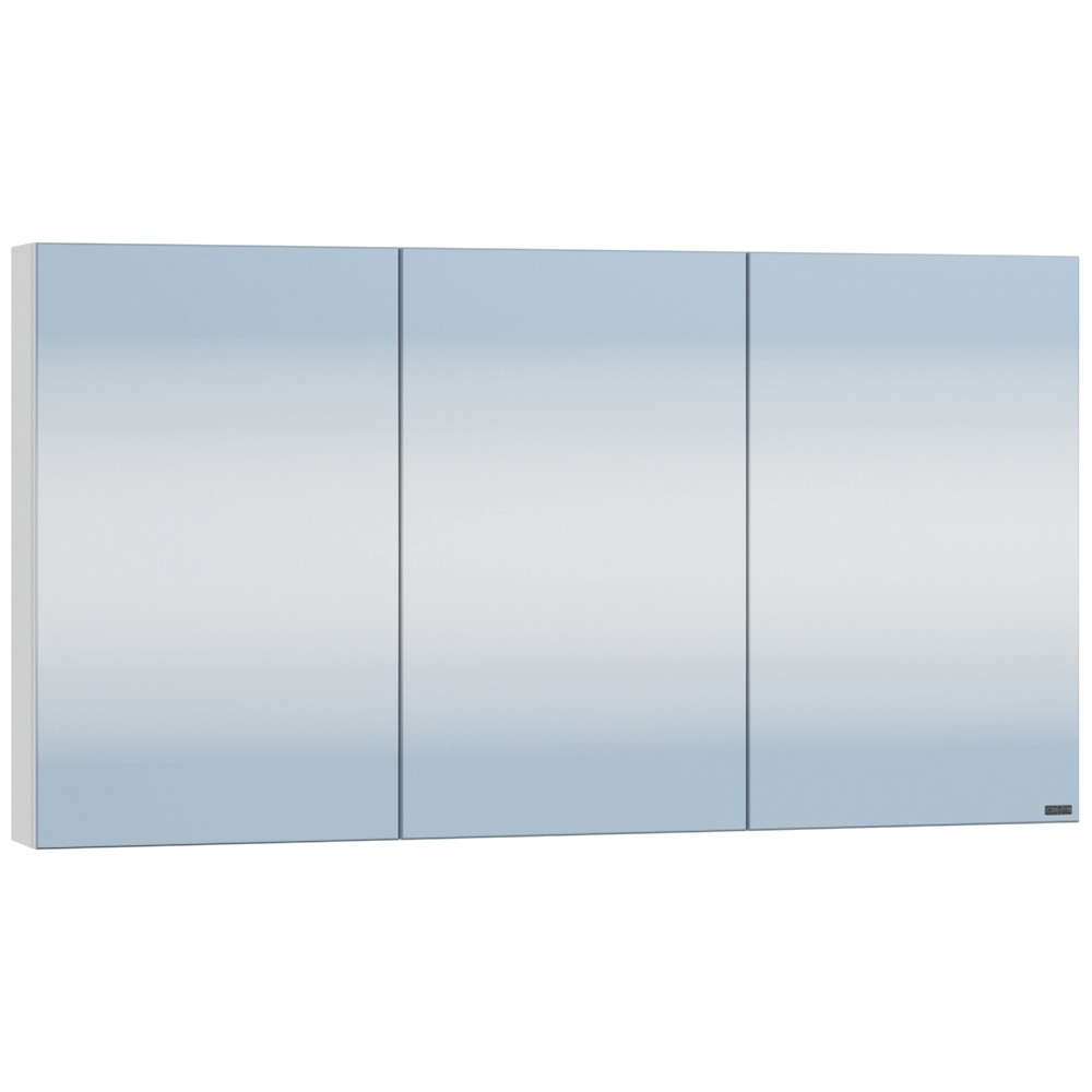 Зеркало-шкаф СаНта Аврора 120 700401 распашной шкаф аврора белый античный зеркало