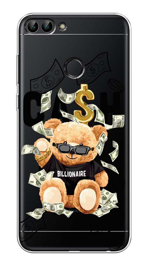 

Чехол на Huawei P Smart "Big cash", Черный;серый;бежевый, 64050-6
