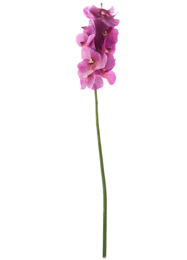 фото Искусственный цветок litao орхидея ванда фиолетовая 89 см
