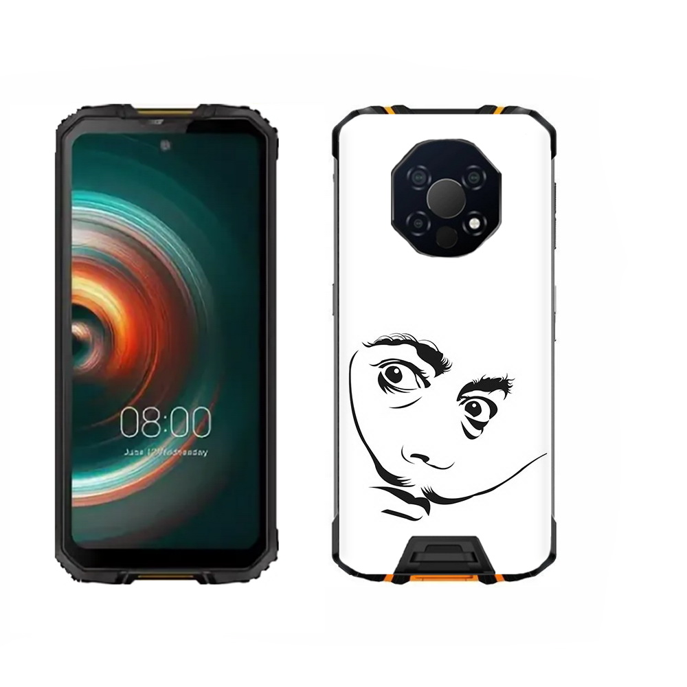

Чехол MyPads Tocco для Oukitel WP13 мужчина с длинными усами, Прозрачный, Tocco