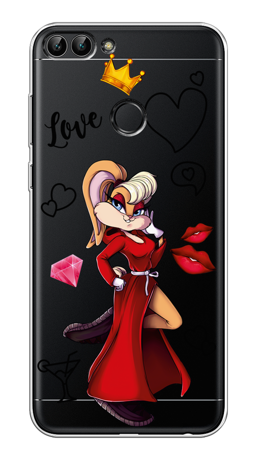 

Чехол на Huawei P Smart "Rich Lola Bunny", Красный;бежевый;оранжевый, 64050-6