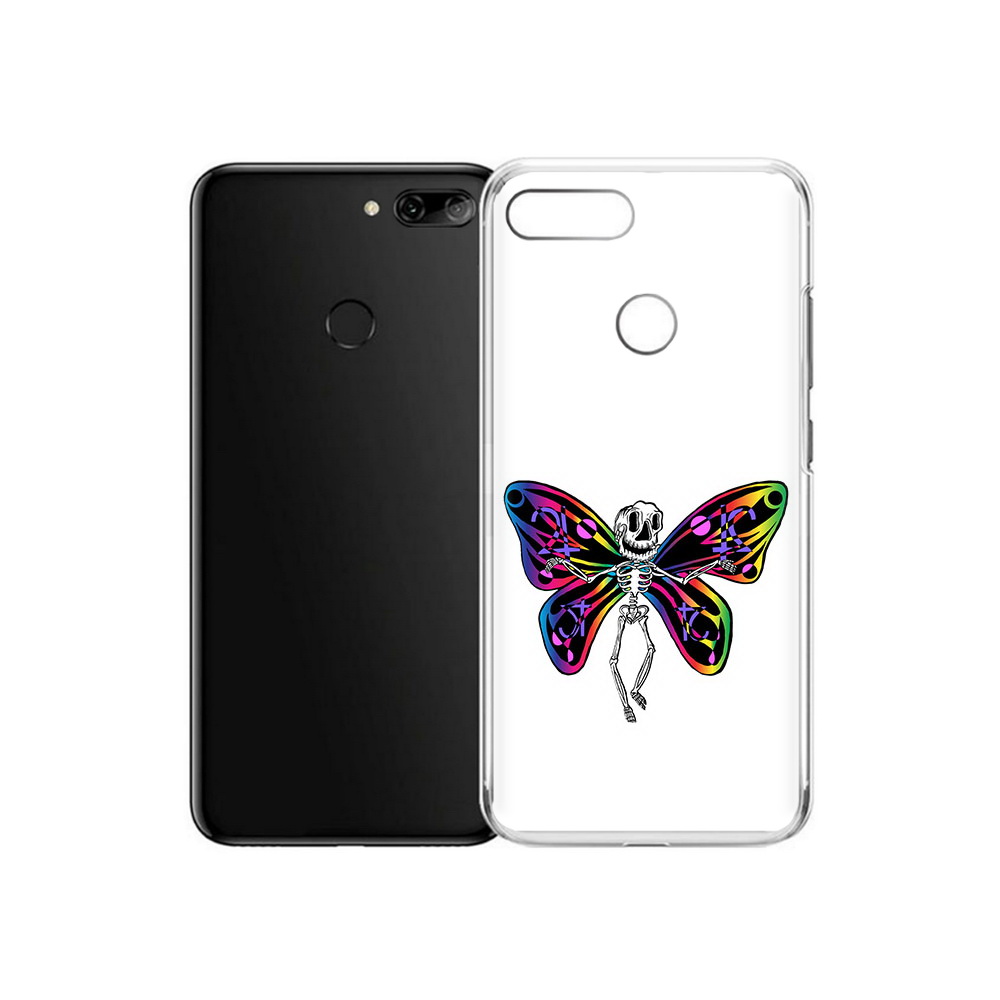 

Чехол MyPads Tocco для Alcatel 1S эффект бабочки (PT227137.662.701), Прозрачный, Tocco