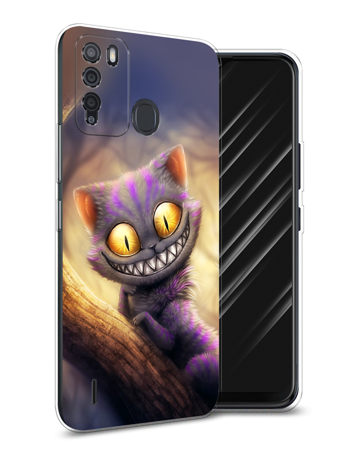 

Чехол Awog на Itel Vision 1 Pro "Cheshire Cat", Разноцветный, 3200350-1