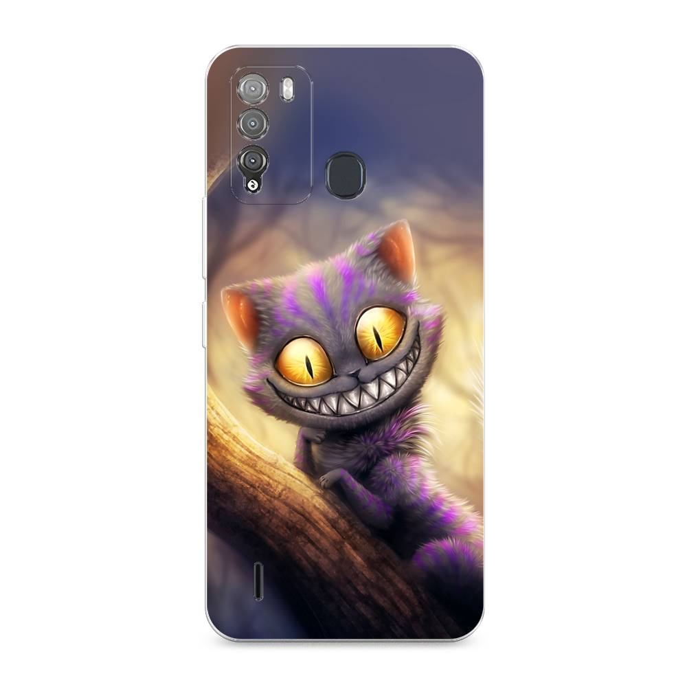 фото Силиконовый чехол "cheshire cat" на itel vision 1 pro awog