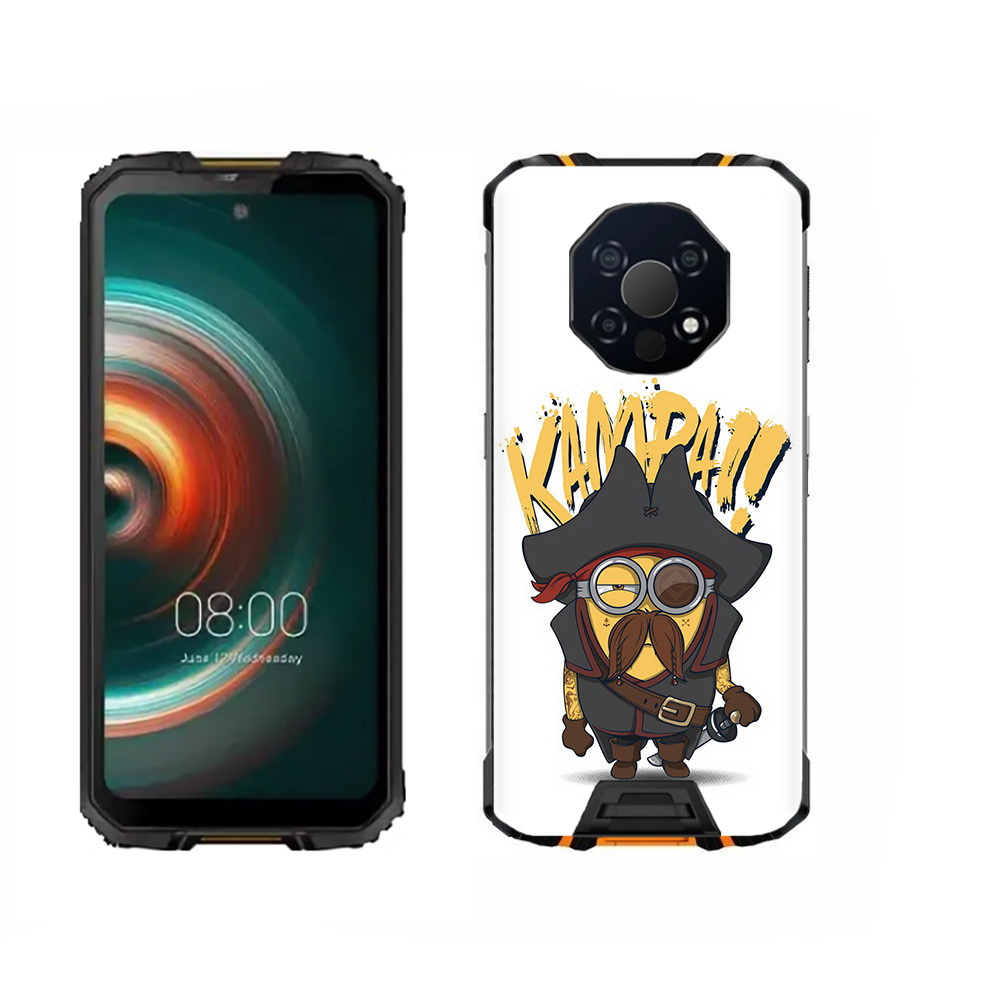 

Чехол MyPads Tocco для Oukitel WP13 миньон пират, Прозрачный, Tocco