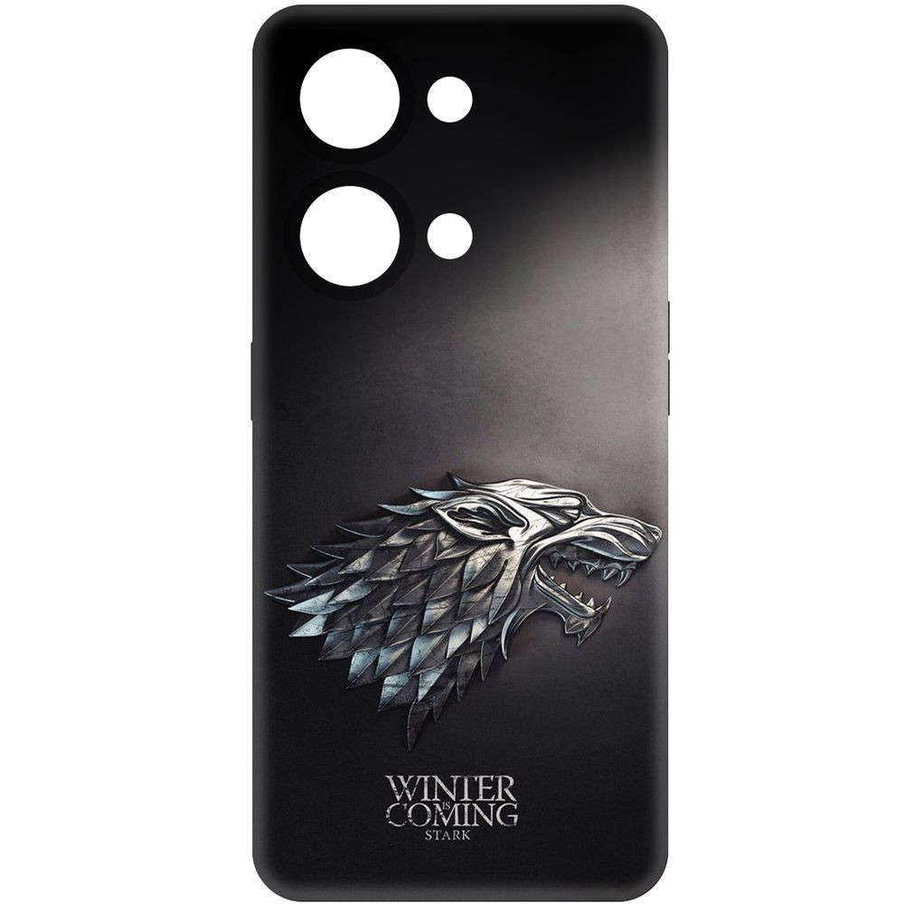 

Чехол-накладка Krutoff Soft Case Игра Престолов. Зима Близко для OnePlus Nord 3 5G черный