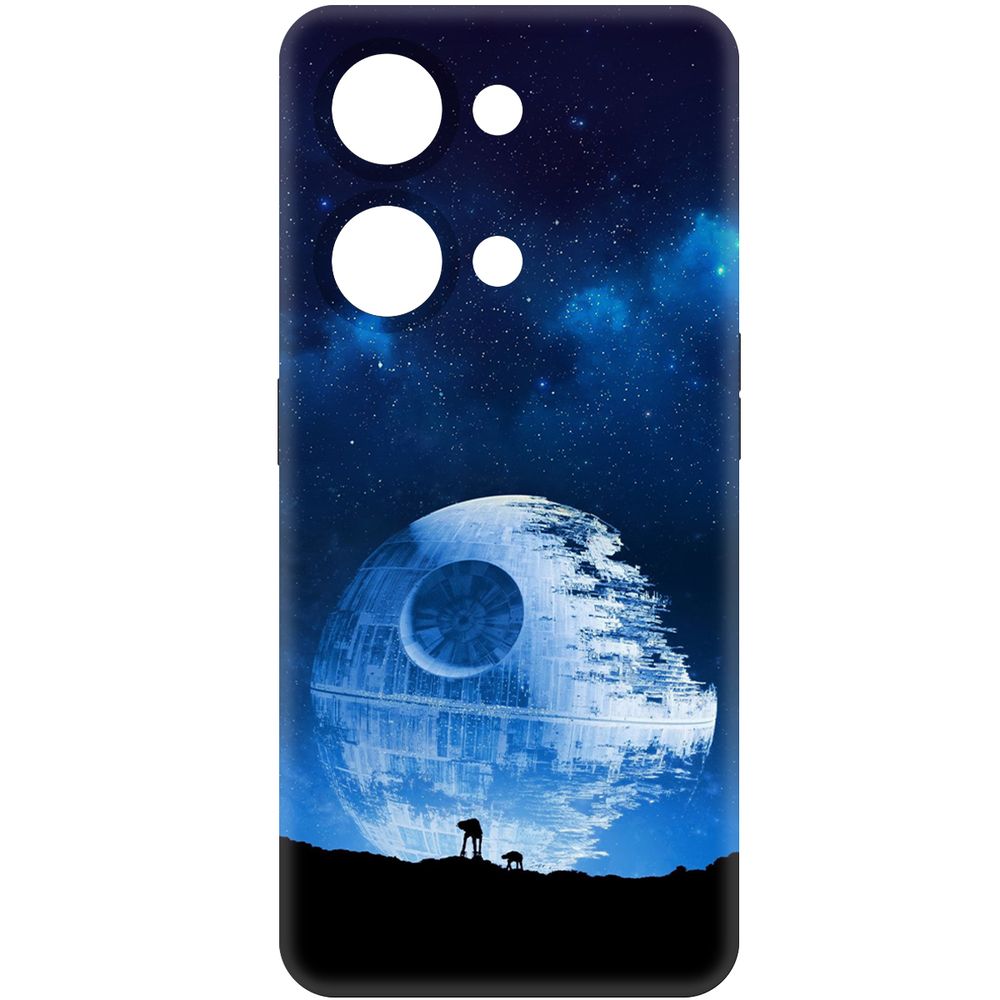 

Чехол-накладка Soft Case Звездные Войны. Звезда смерти для OnePlus Nord 3 5G, Черный