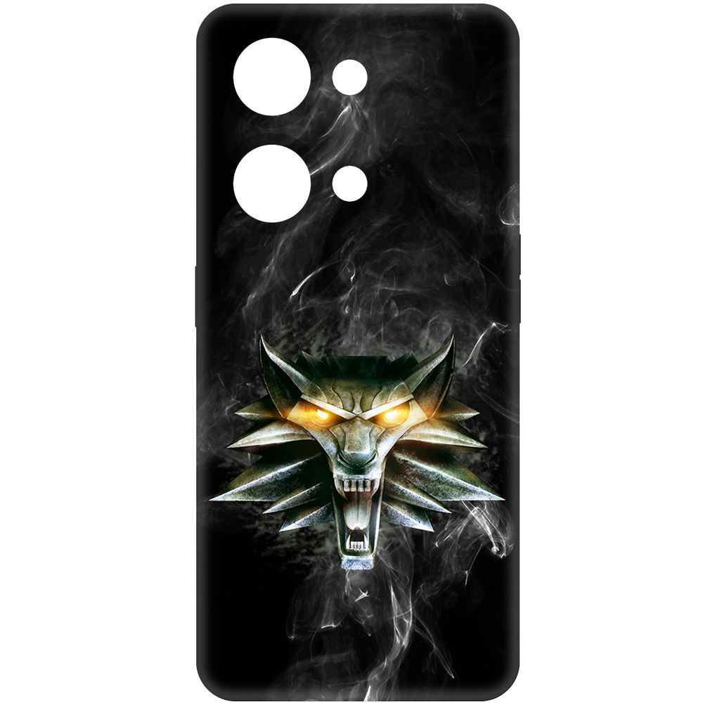 

Чехол-накладка Krutoff Soft Case Ведьмак. Школа Волка для OnePlus Nord 3 5G черный