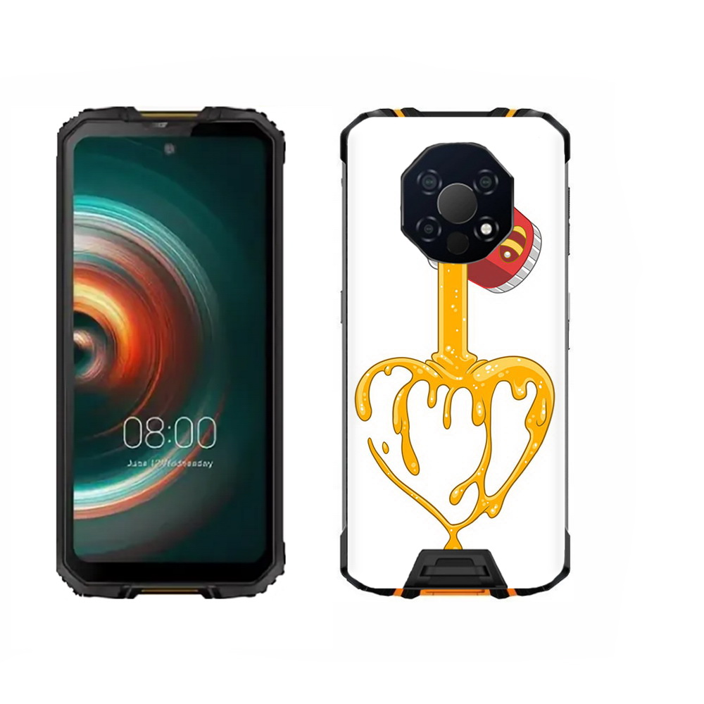 

Чехол MyPads Tocco для Oukitel WP13 медовое сердце, Прозрачный, Tocco