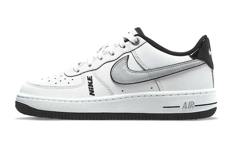 

Кеды унисекс Nike Air Force 1 logo GS белые 36 EU, Белый, Air Force 1 logo GS