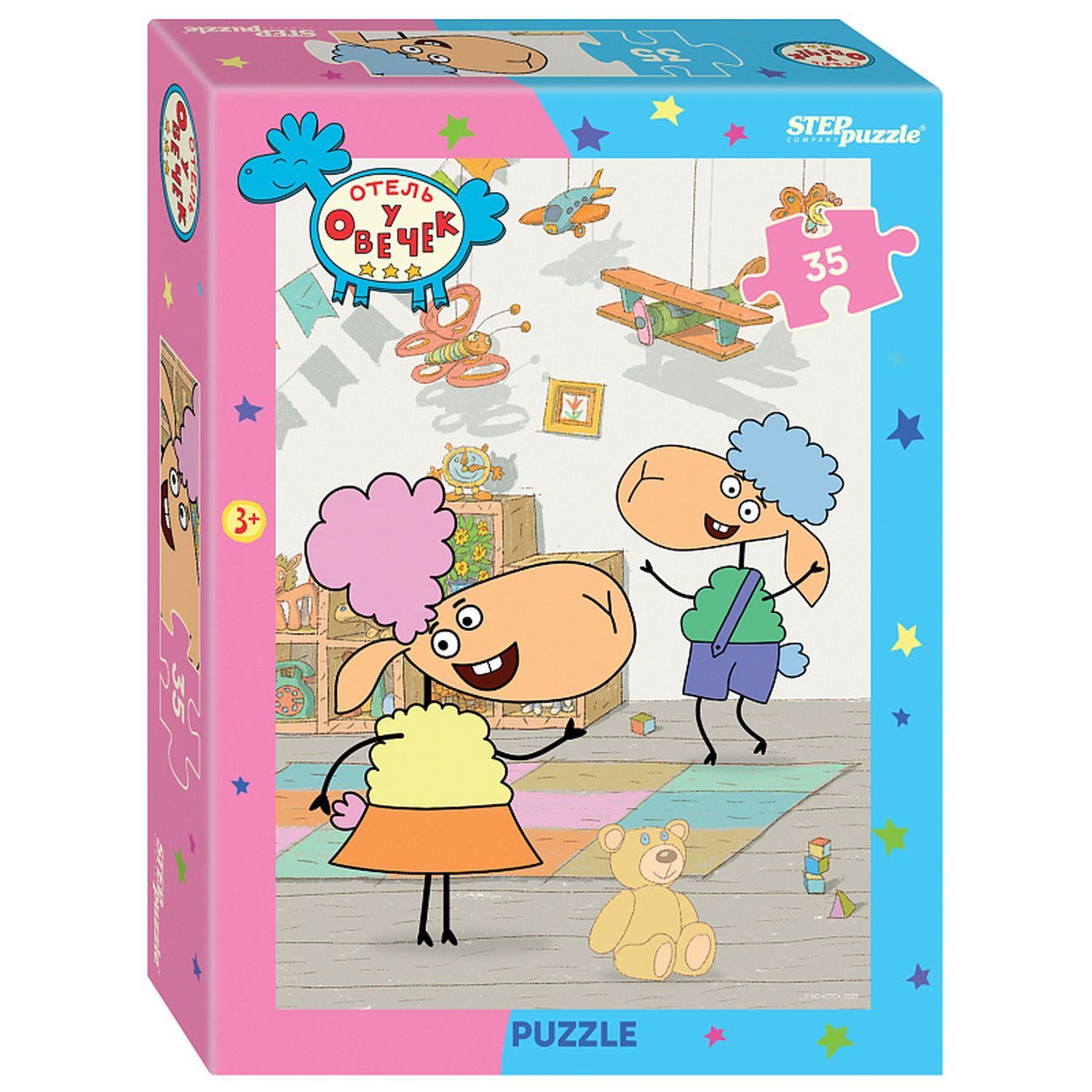 

Пазл для детей Step Puzzle 35 Отель у Овечек 91461, 91461