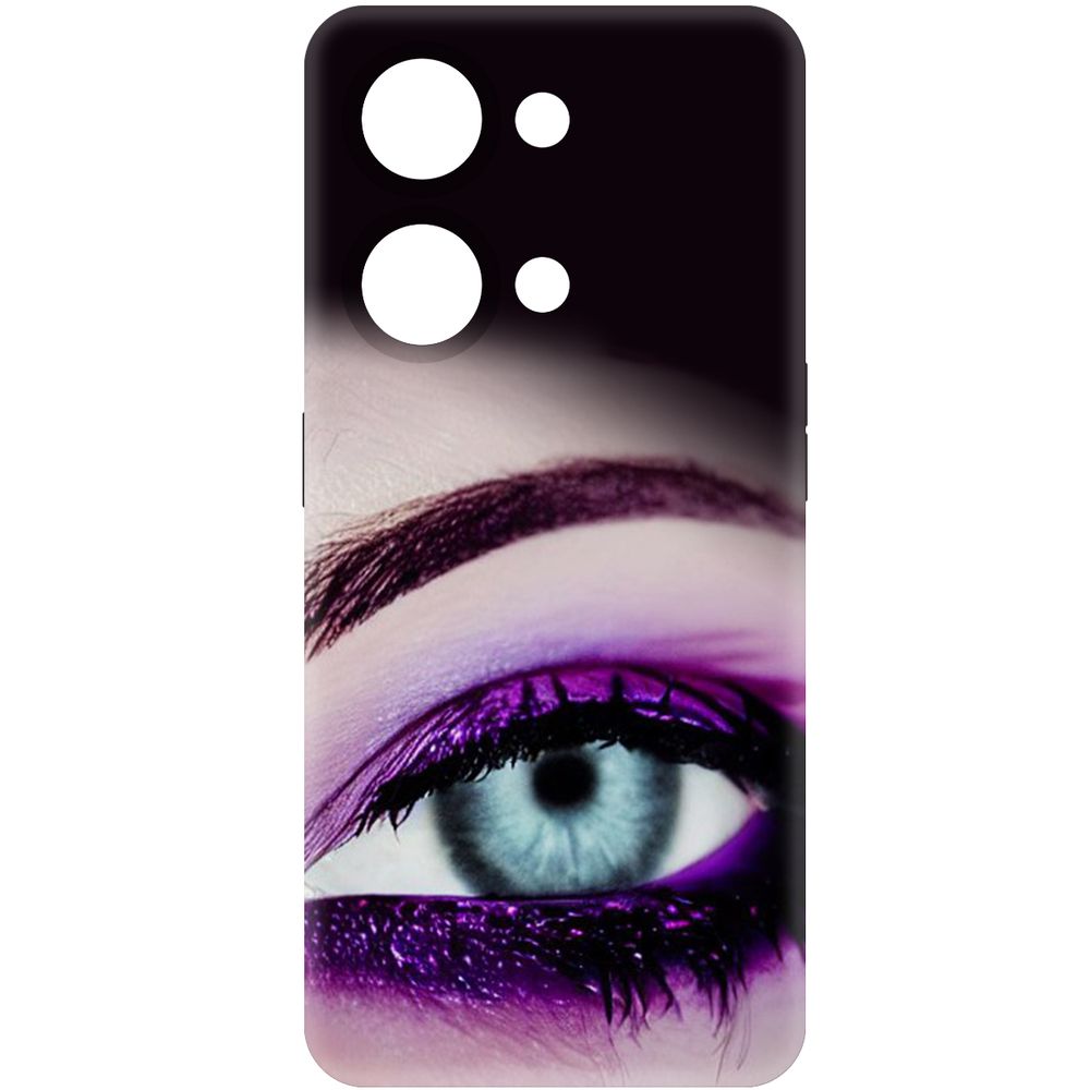 

Чехол-накладка Krutoff Soft Case Взгляд для OnePlus Nord 3 5G черный