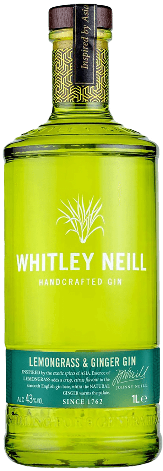 

Джин Whitley Neill Lemongrass & Ginger Handcrafted Dry Gin