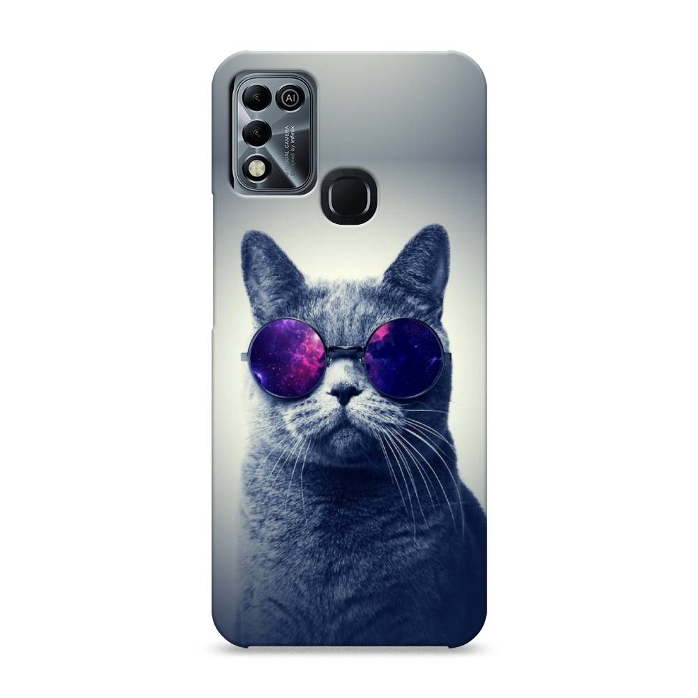 

Пластиковый чехол "Космический кот" на Infinix HOT 11 Play, 3100820-1