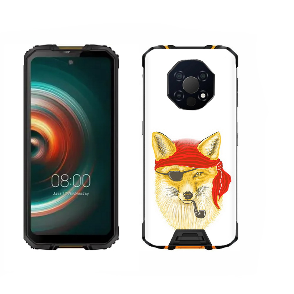 

Чехол MyPads Tocco для Oukitel WP13 лиса-пират, Прозрачный, Tocco