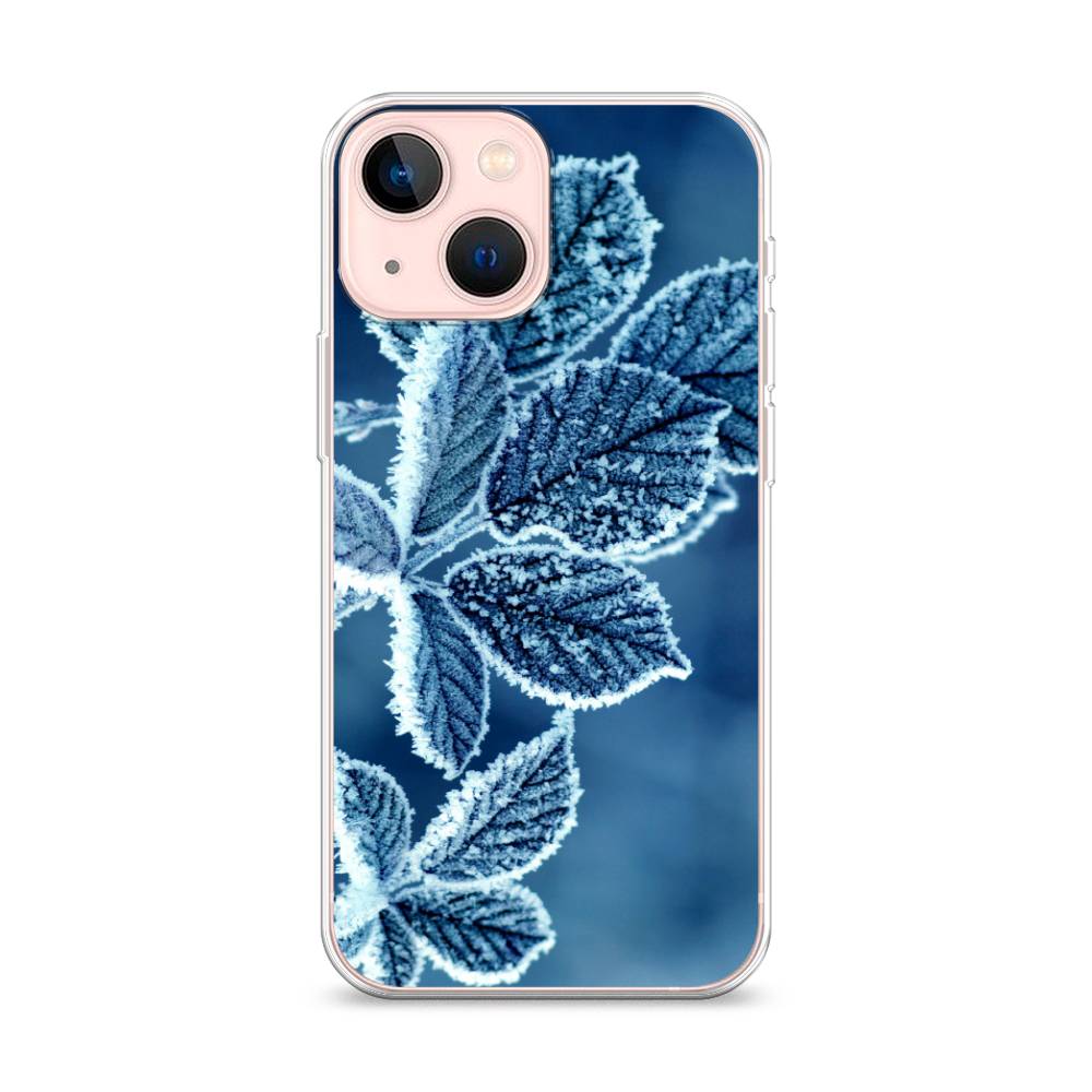 

Чехол для Apple iPhone 13 mini "Зима 6 ", Голубой;белый, 14150-2