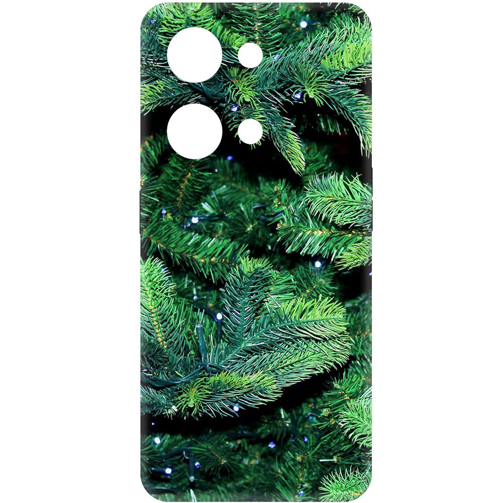 

Чехол-накладка Krutoff Soft Case Еловые лапки для OnePlus Nord 3 5G черный