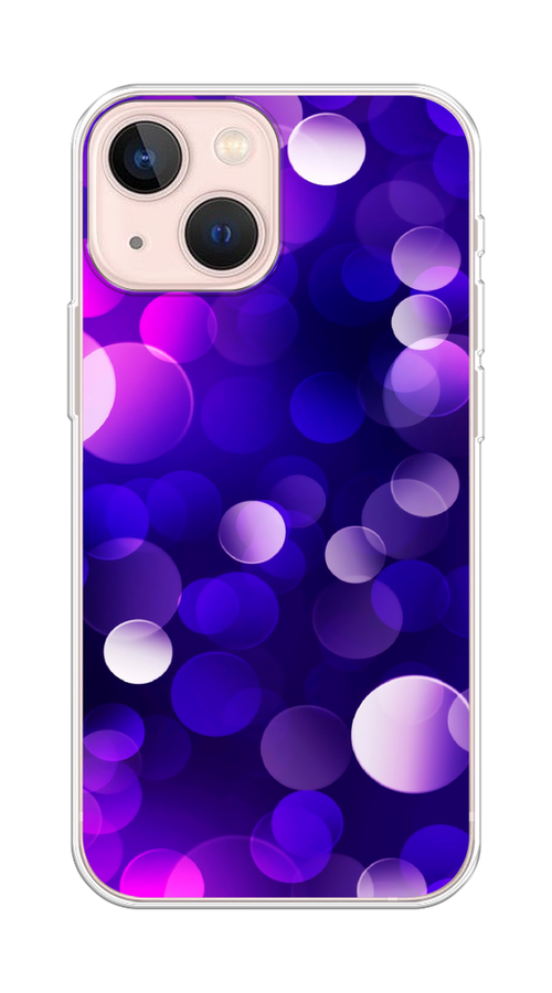 

Чехол на Apple iPhone 13 mini "Абстракция 27", Фиолетовый, 14150-3