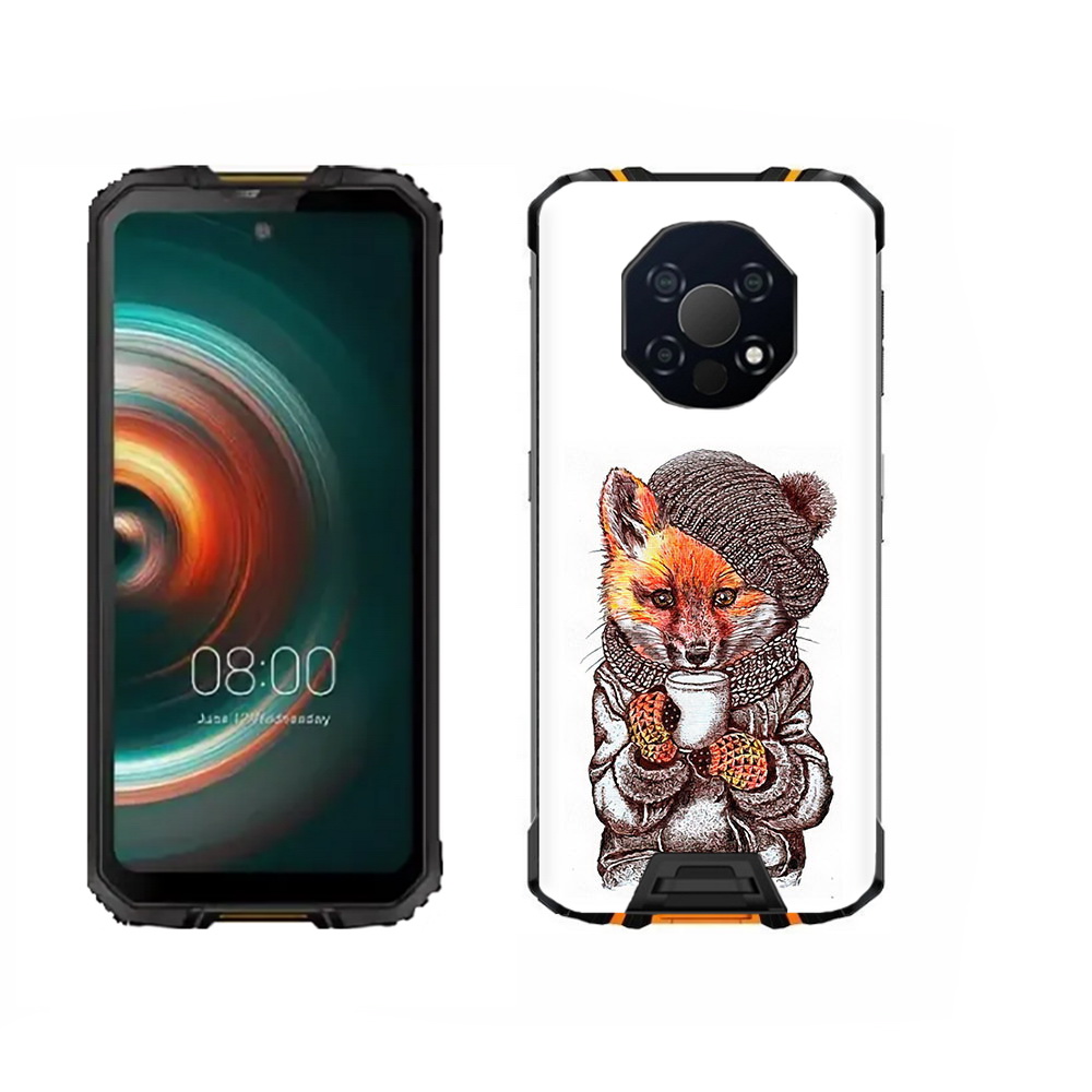 

Чехол MyPads Tocco для Oukitel WP13 лиса в шапке, Tocco