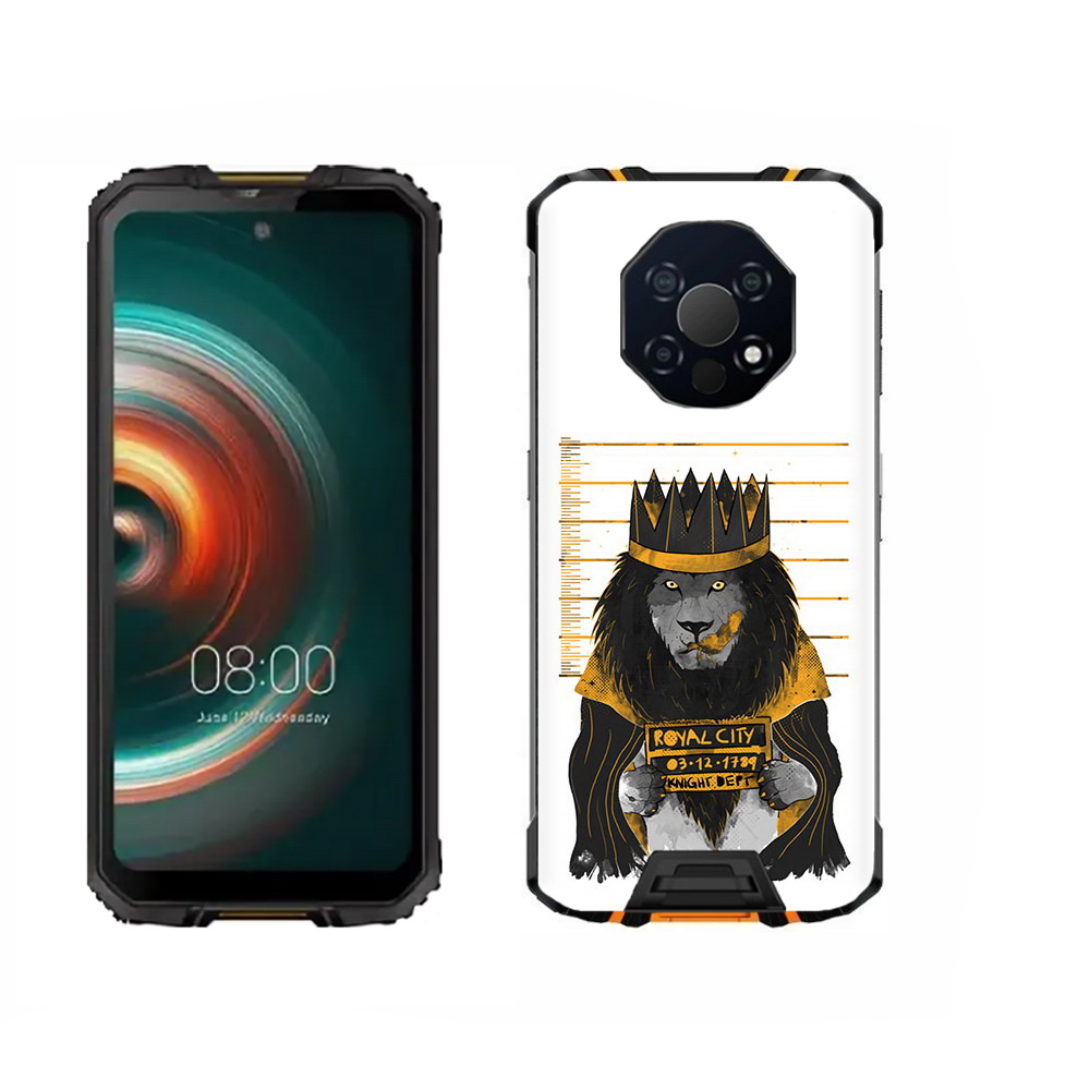 

Чехол MyPads Tocco для Oukitel WP13 лев в законе, Прозрачный, Tocco