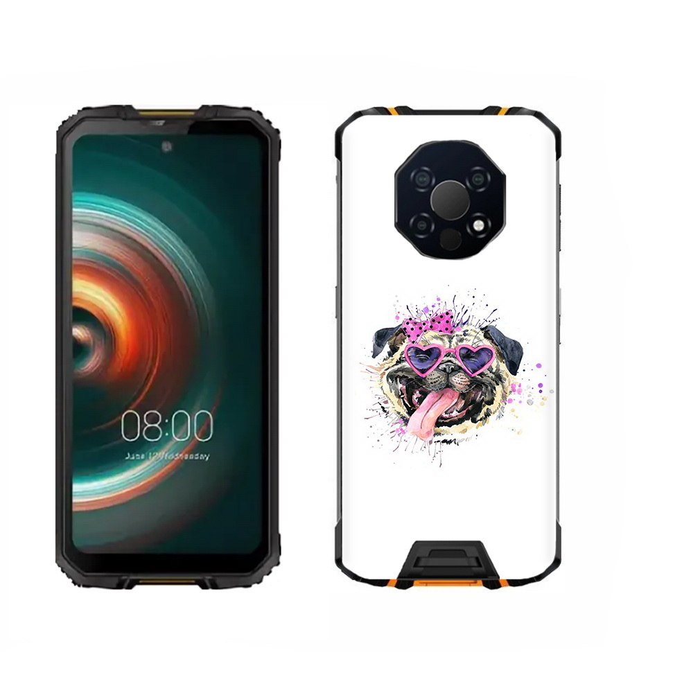 

Чехол MyPads Tocco для Oukitel WP13 Веселая собака, Прозрачный, Tocco