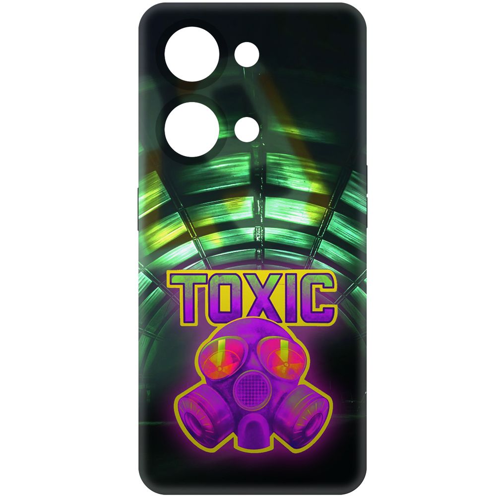

Чехол-накладка Soft Case Cтандофф 2 (Standoff 2) - Стикер Toxic для OnePlus Nord 3 5G, Черный